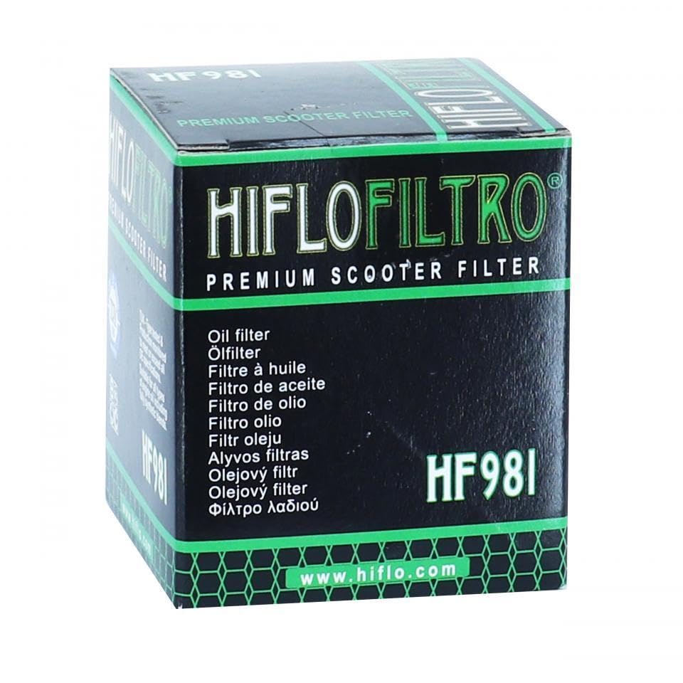 Filtre à Huile Hiflofiltro HF140 Pour Yamaha X-max 125 Abs 2015-2020 – Neuf, Dimensions 46x38mm - 11