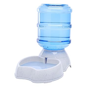 Pet Water Dispenser Automatic for Dogs Cats, 100% BPA-Free, Gravity Refill, Easily Clean, Self Feeding for Small Pets - 1 Gallon (Waterer)