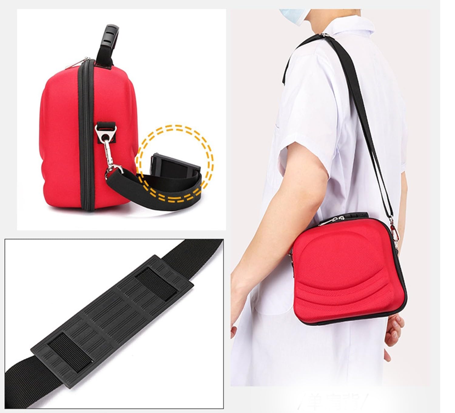 Trauma Erste-Hilfe-Tasche, leeres Set für Arbeitsplatz, Zuhause, Reisen, Camping, Outdoor, Survival