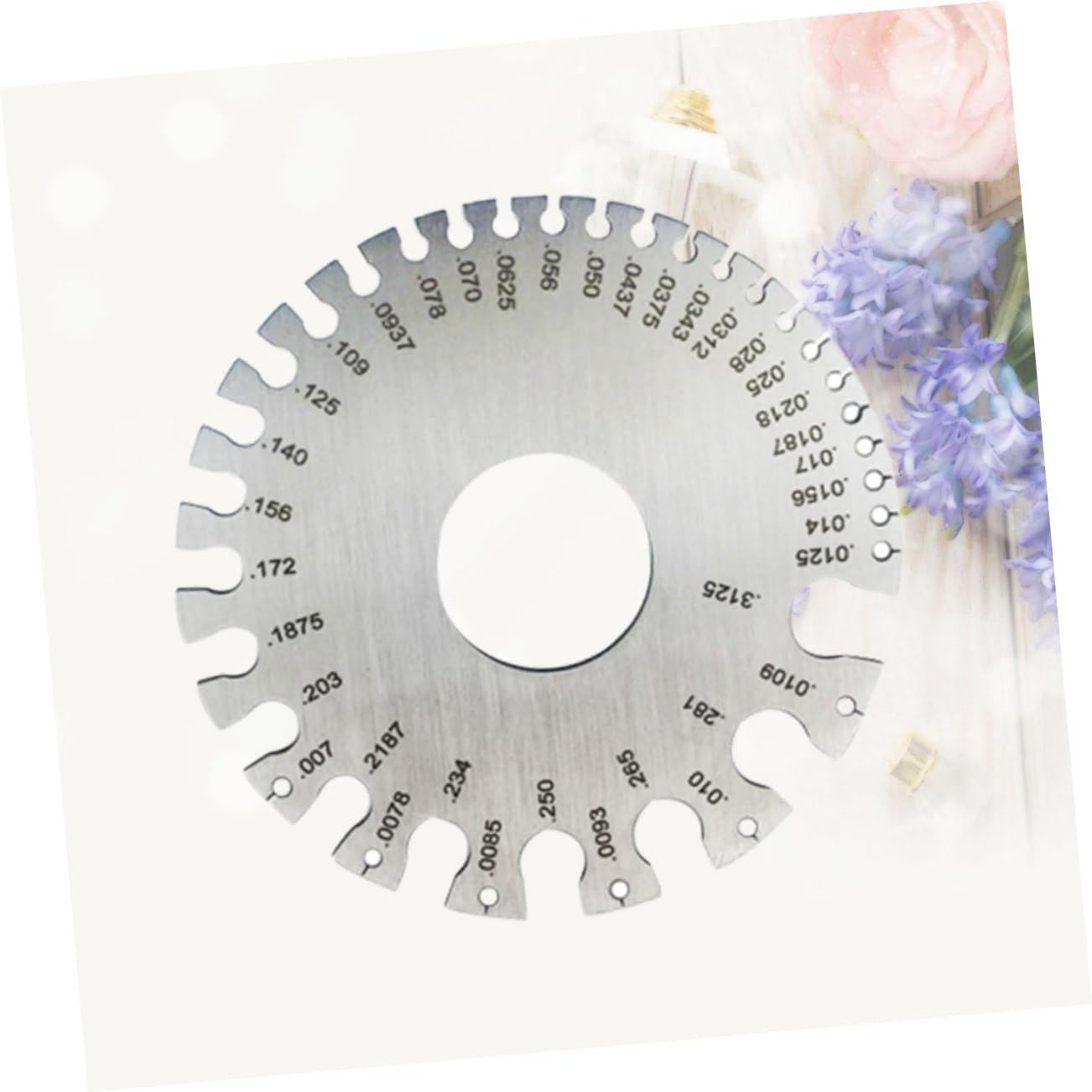 MUCKLILY 1pcs Weld Inspection Gauge Weld Gauge Fillet Weld Gauge Silver High Precision Weld Gauge