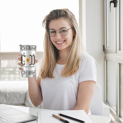 Miniatura 6 de Vaso cristiano para mujer, regalos inspiradores para mujeres, versículo bíblico de Jesús Dios, regalo religioso, regalos de cumpleaños para el día