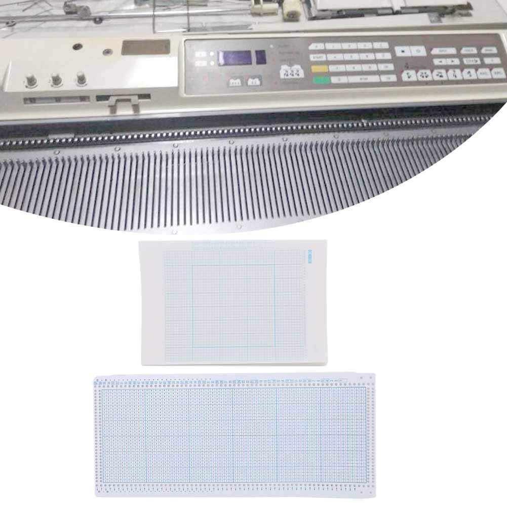 Tarjeta Perforada Para Máquina De Tejer Con Patrones, 24 Tarjetas Perforadas Con Patrón De Puntadas, Tarjetas Perforadas, Práctica, Suave, Duradera, Con Impresión A Doble Cara