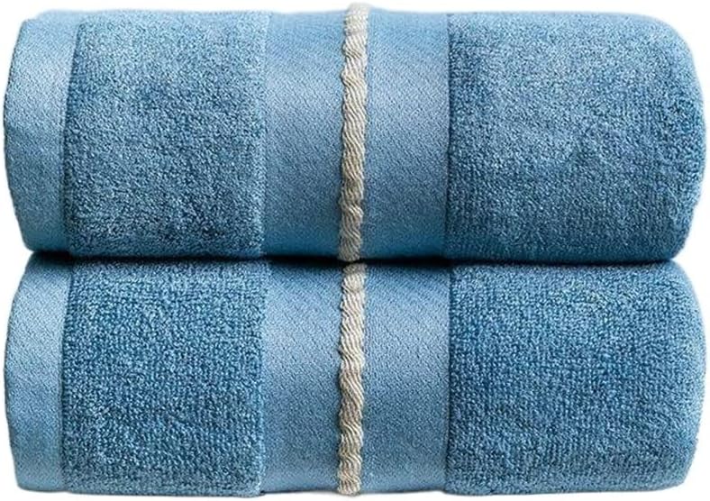 Big Towel boy wash a face Household Lady Absorb Water to Increase Thickening(A 2PS)