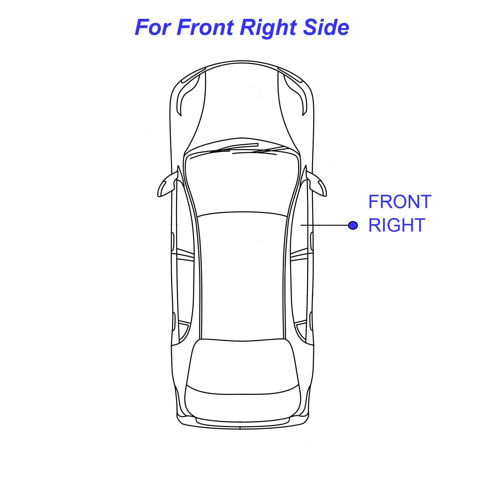 Twowinds - Kit Alzacristallo C0002702V001 Compatibile con Smart City-Coupé Cabrio Fortwo - Porta Anteriore Destra (lato passaggero) - Regolatore di Finestrini