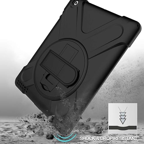 Miniatura 6 de ProCase Funda resistente resistente para iPad 2 3 4 (modelo antiguo), a prueba de golpes 360 grados giratoria Kickstand Funda protectora para iPad