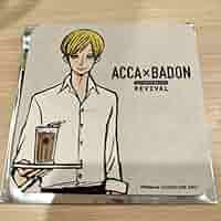ACCA コースター カフェ ジーン 特典 オノ・ナツメ ACCA13区監察課×BADON コラボレーションカフェ コースターなど