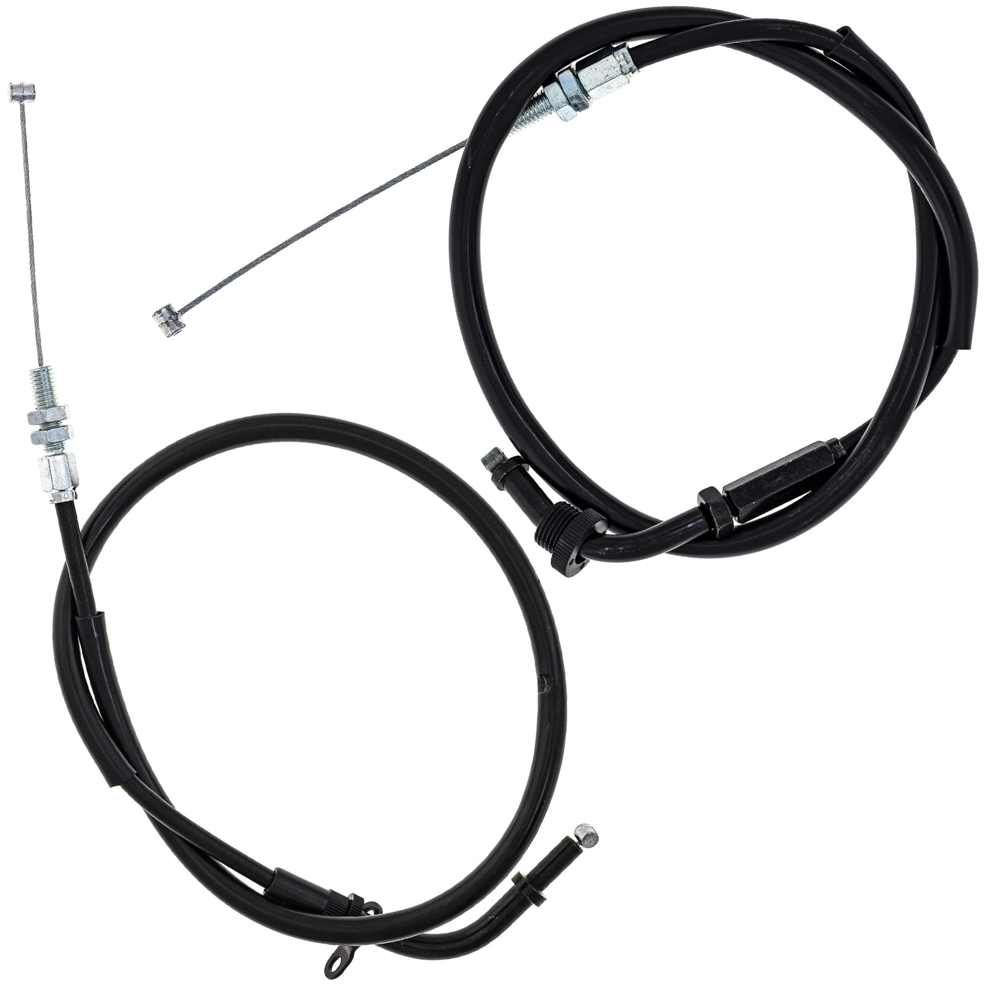 Amazon.com: NICHE Push Pull Throttle Cable Set for Kawasaki