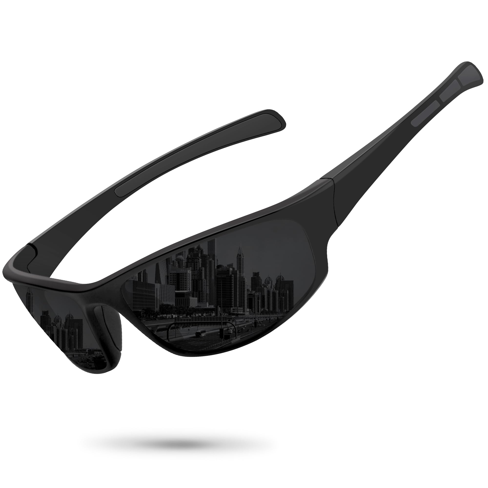 Sports Polarized Sunglasses for Men Women Wrap Around Sun Glasses Fishing Cycling Driving Running UV Protection