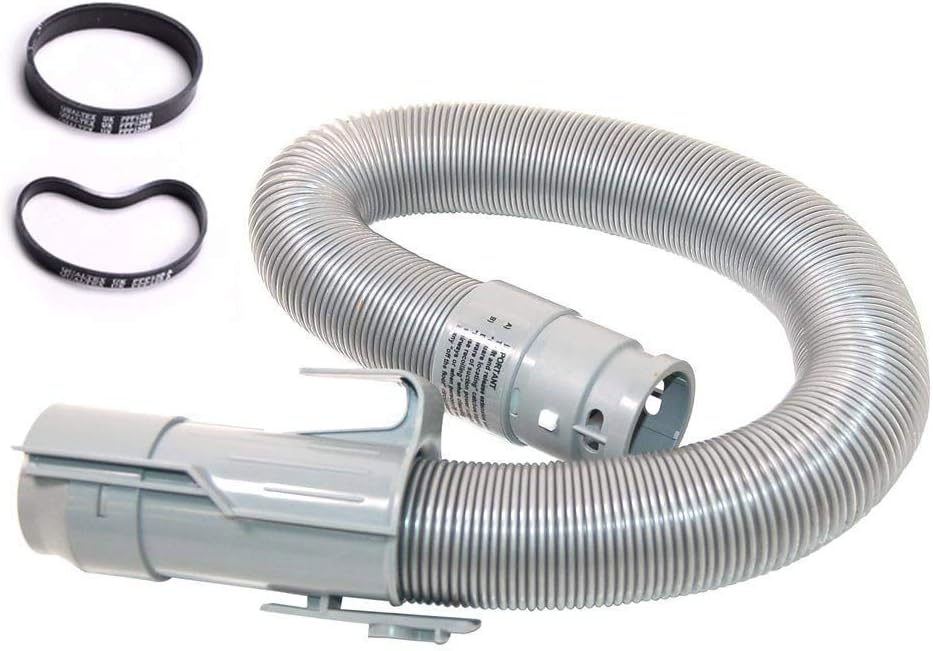 Replacement for Dyson DC07, DC-07 Vacuum Cleaner Gray End Hose with Brushroll Clutch 2 Belts for Vacuum Cleaner