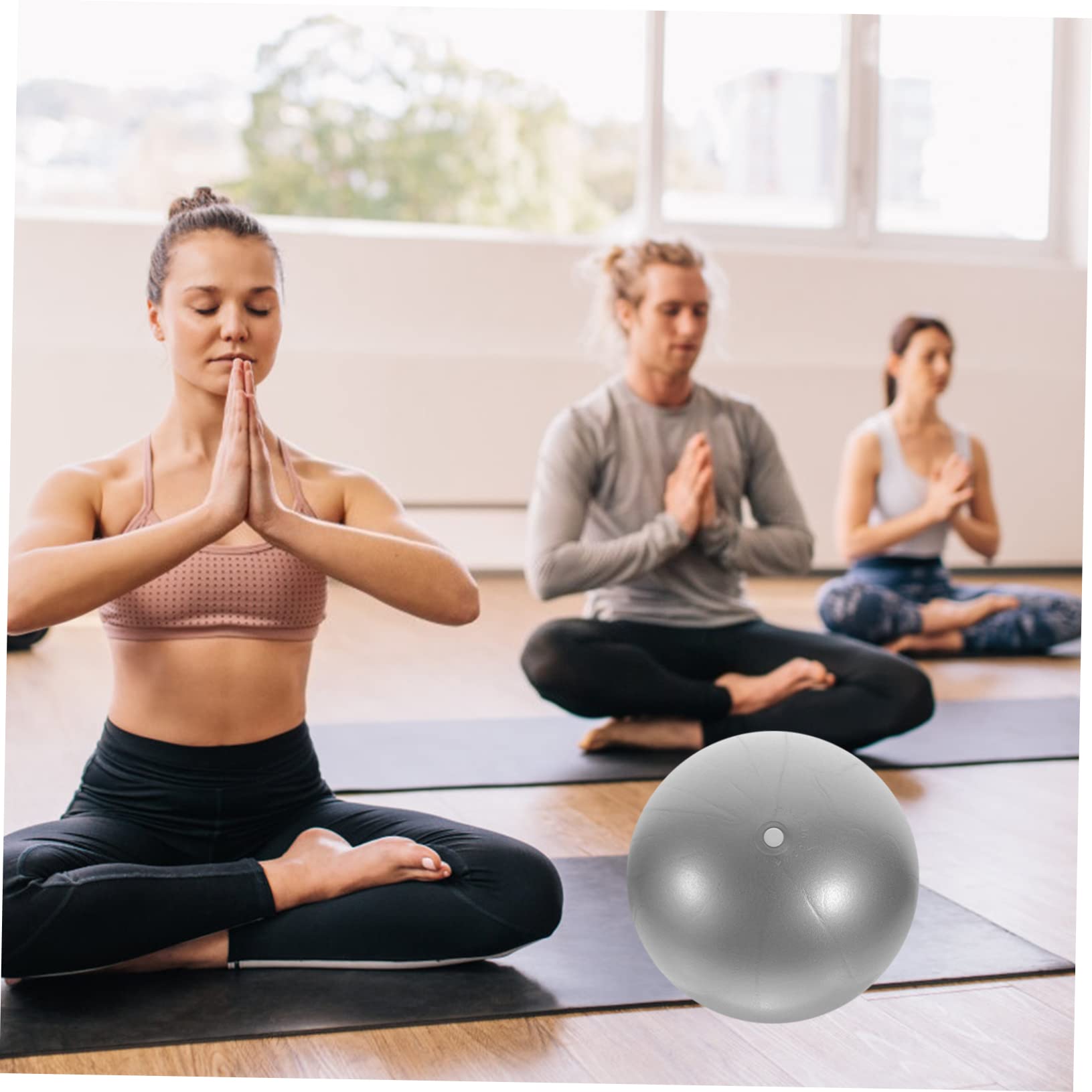 Mipcase Yoga Ball for Home Workout Core Ball for Fitness Pregnancy Stability Non Slip Design for Strength Training Labor Relief