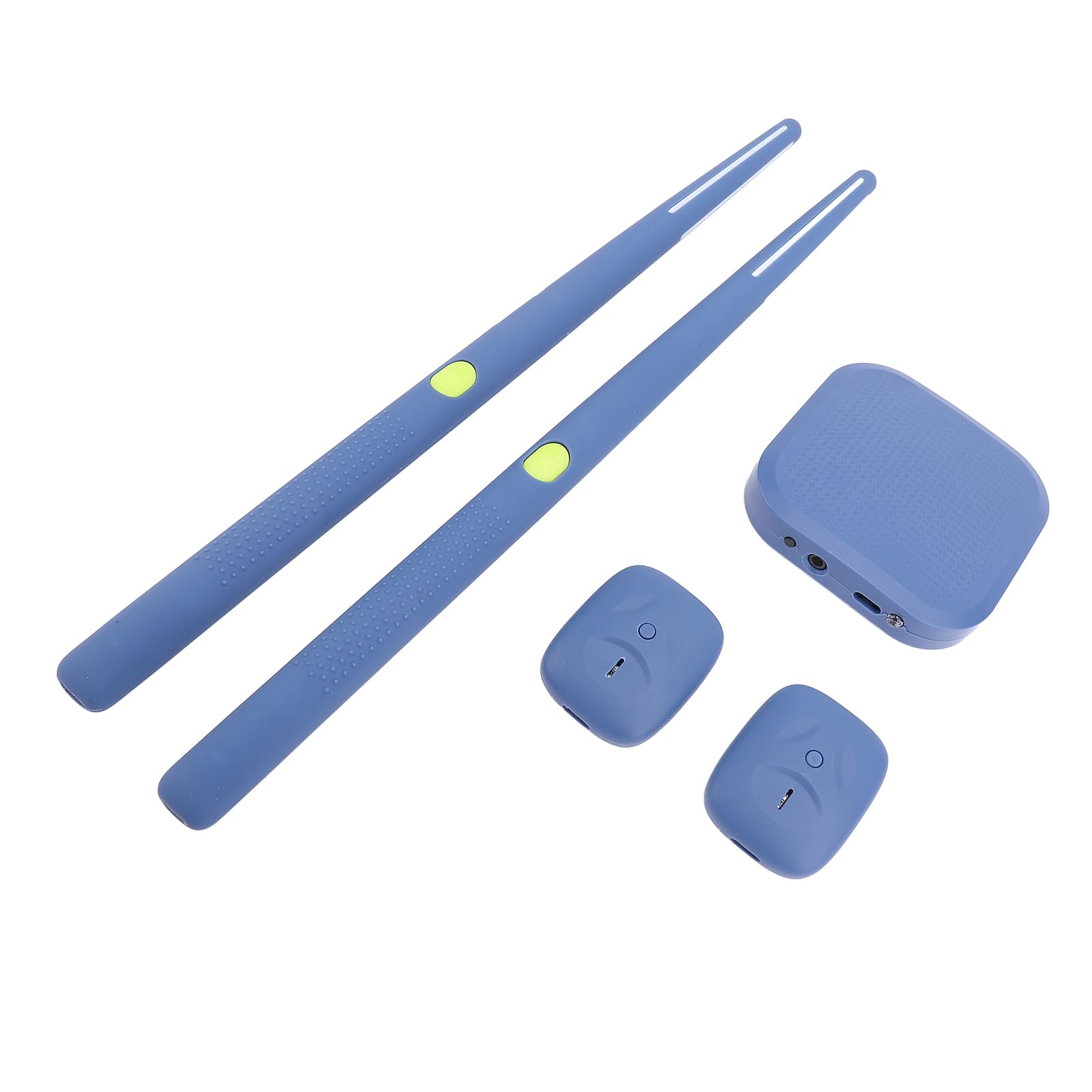 Electric Air Drumsticks Set, Virtual Air Drum Set, Air Drum Kit with 3D Motion Sensing Technology, Colorful Light Effect, Wireless Portable Drum Kit for Beginners Children Adults