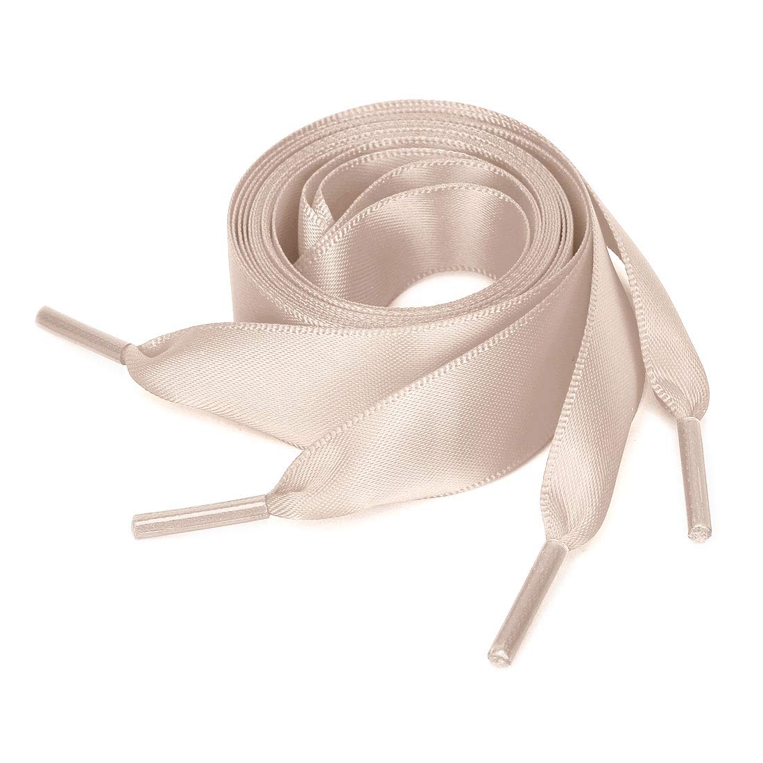 uxcell 2 Pairs Flat Ribbon Shoelaces Sneakers Shoestrings for Women DIY Decor