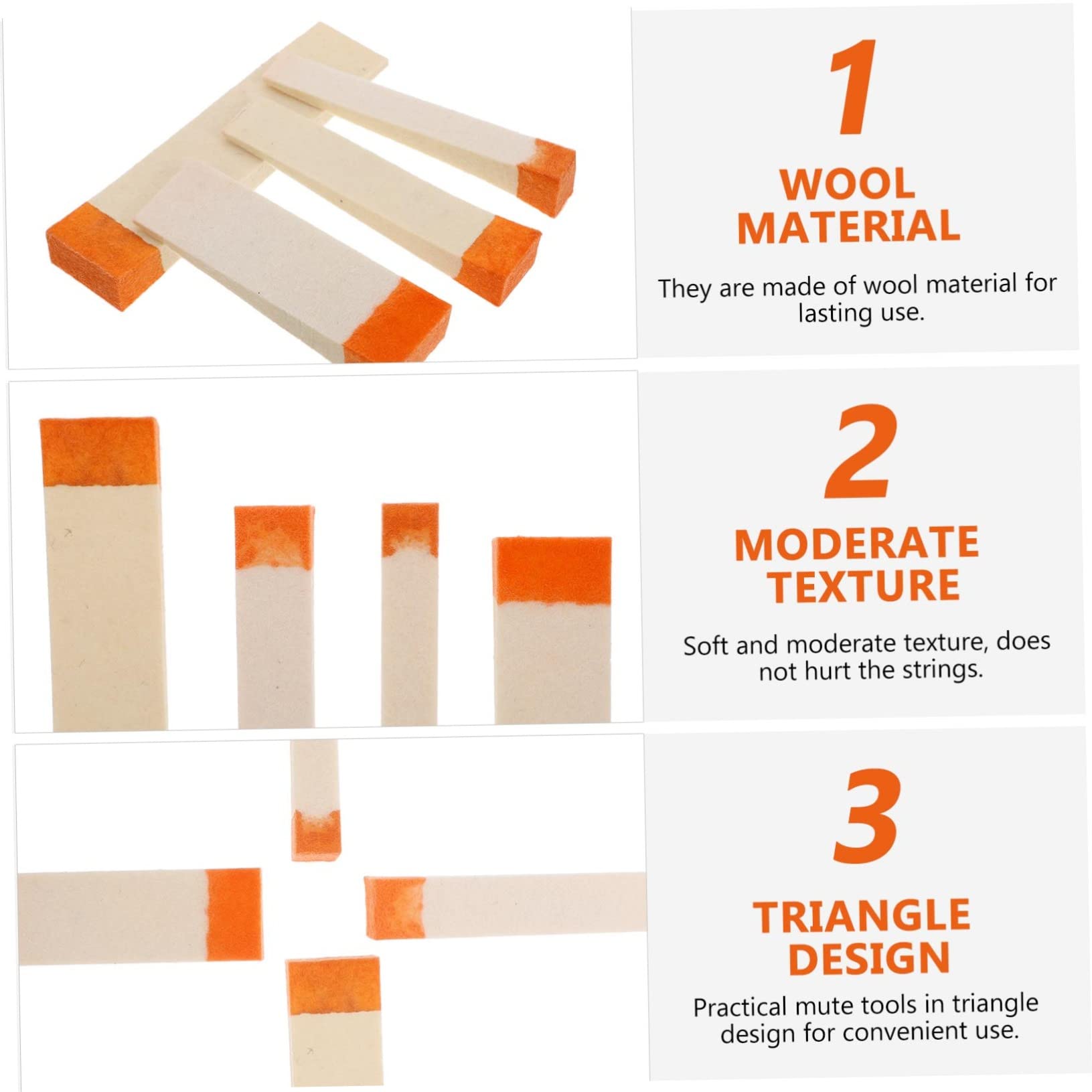 Outils Réparation Piano Kit Accordage Piano 16 Pièces - Marteau L + Diapason + Sourdines - Professionnel Piano Tuning Kit