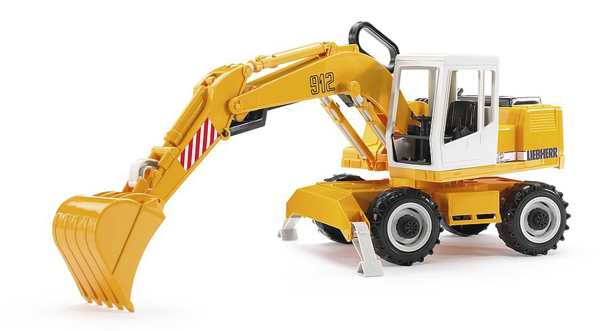 bruder 02426 - Liebherr Pelleteuse - 1:16 Chantier, Véhicule de construction, Pelleteuse, Ouvrier, bworld, Machine de construction