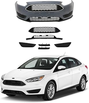 Front Bumper Cover Grille Valance Fit For F0RD Focus 2015-2018