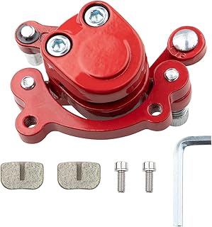 Rear Disc Brake Caliper with Brake Replaced Pads Pull Arm Brake Caliper Fits Motovox MBX10 MBX11 Mini Dirt Bike MM-B80-BR 80CC 2.5HP Moto Classic Mini Bike 47cc 49cc Pocket Bike Stand Up Goped Scooter