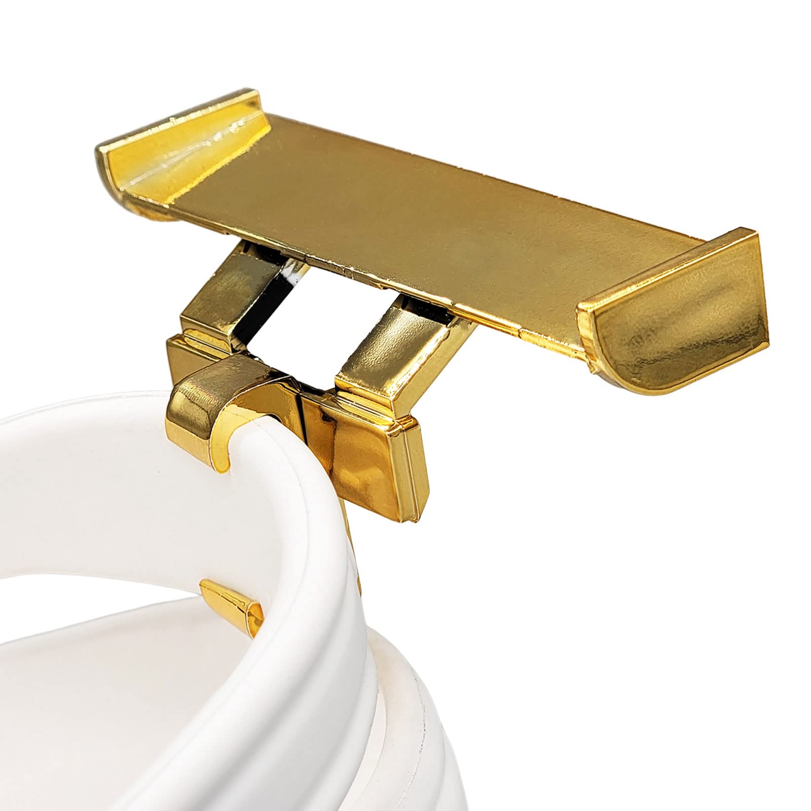 VDKIDKTVDKIDKT Shoes Charms Car Spoilers, Car Wing Charm for Shoes, Spoiler Wing for Shoes, Decorative Shoe Charms for Shoe Buckles for Friends(Gold-2PC)