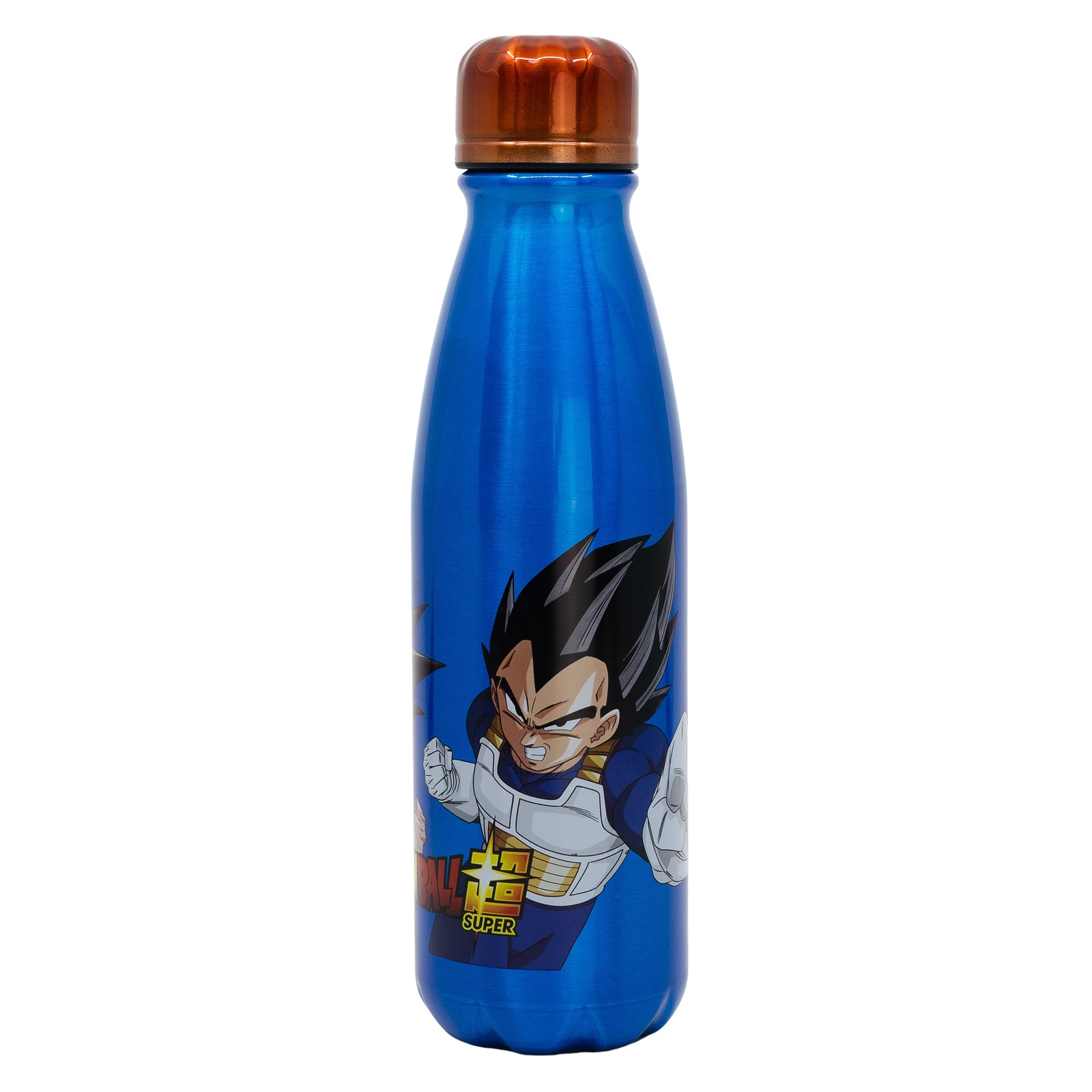 Gourde Aluminium Enfant Dragon Ball 600ml Réutilisable Embout Sécurisé Bouchon Anti-Fuite