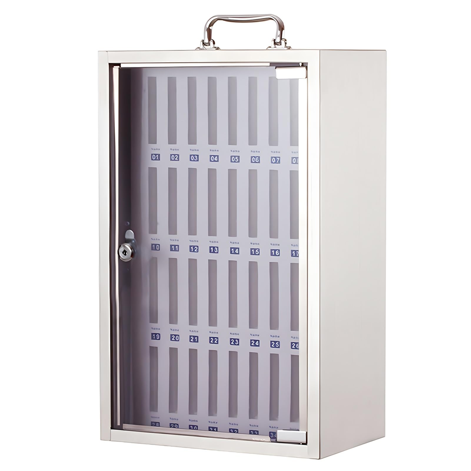 Caja De Seguridad Para Móviles Almacenamiento De Pared 36 Ranuras Metálicas Armario Para Teléfonos Móviles Solución De Almacenamiento Ideal Para El Hogar Y La Oficina Diseño Elee Para Un Fác