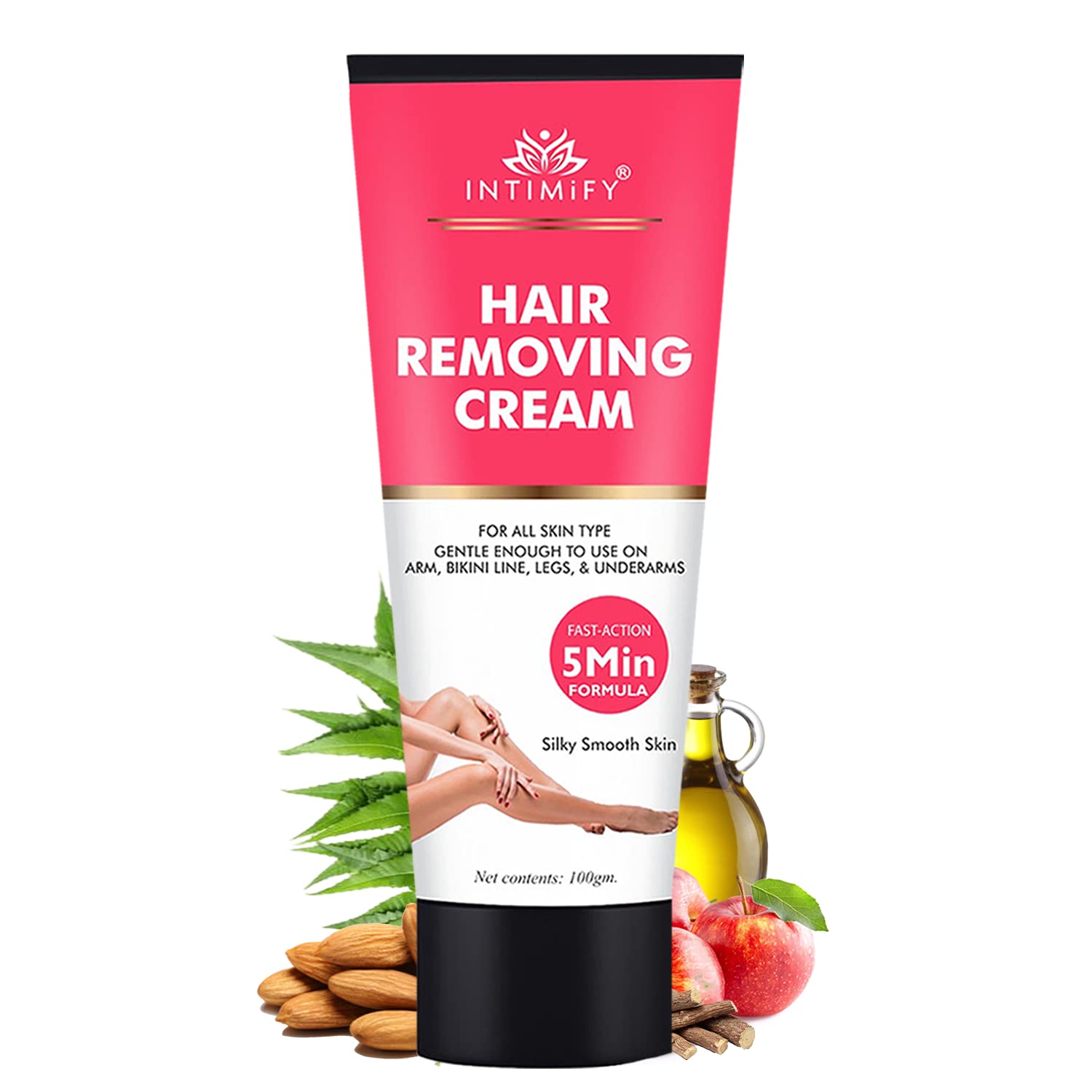 INTIMIFY Hair Removal Cream For Men, Removes Unwanted Hair in Just 5 Minutes For Women (B0DHGQRSG6) Amazon Price History, Amazon Price Tracker
