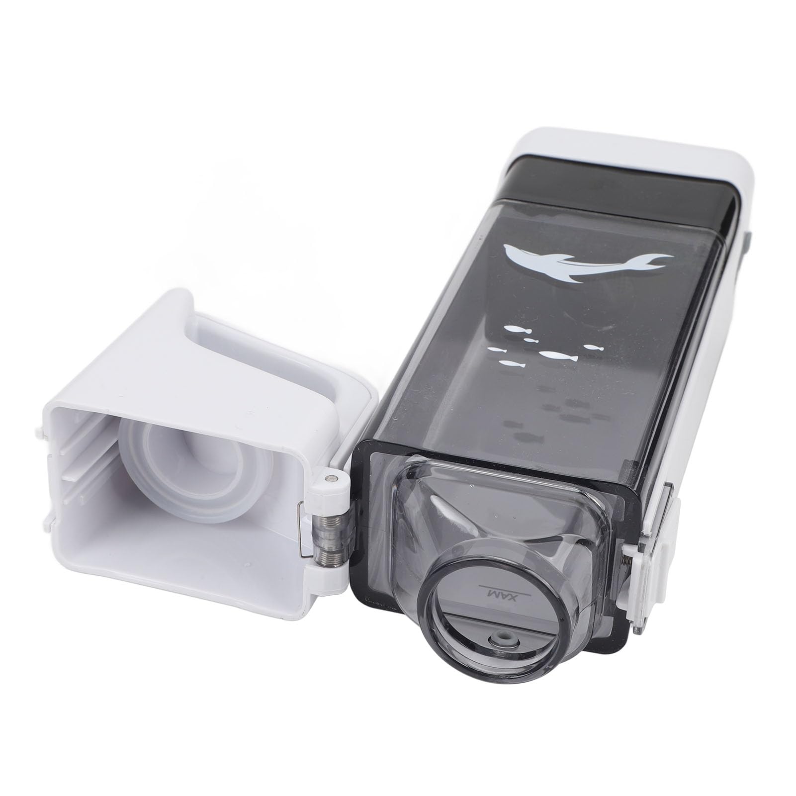 Botella de Agua Recargable Rica en Hidrógeno, Generador de 300ml, 1500 a 3000ppb, para Fitness en Casa, Viajes Oficina, Material ABS PC