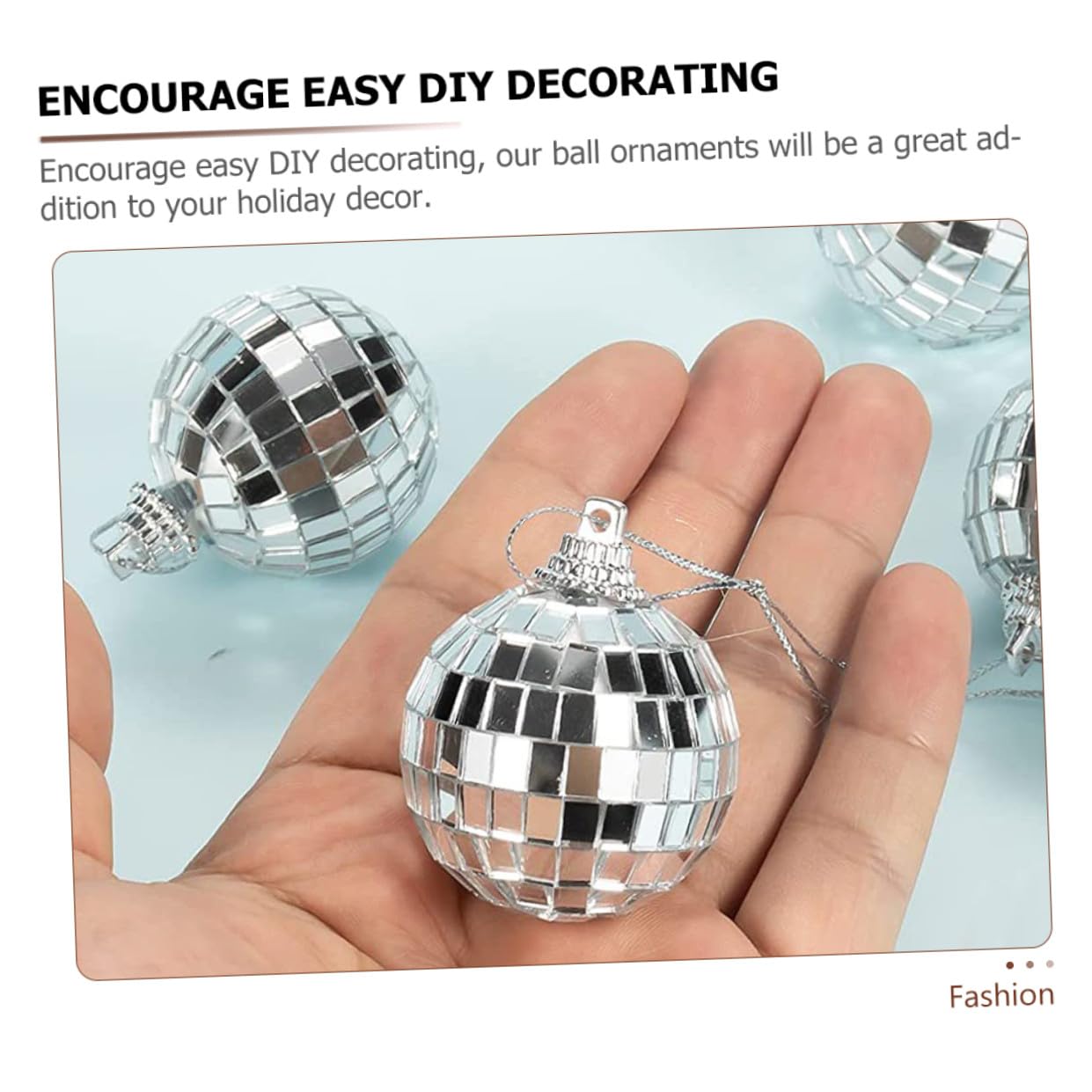 TOPBATHY STK Lob christbaumkugeln weihnachtsbaumkugeln weihnachtdeko Christbaumschmuck weihnachtsschmuck selber Machen Weihnachtsdekorationen Kugelornamente Weihnachtskugel-Anhänger Glas