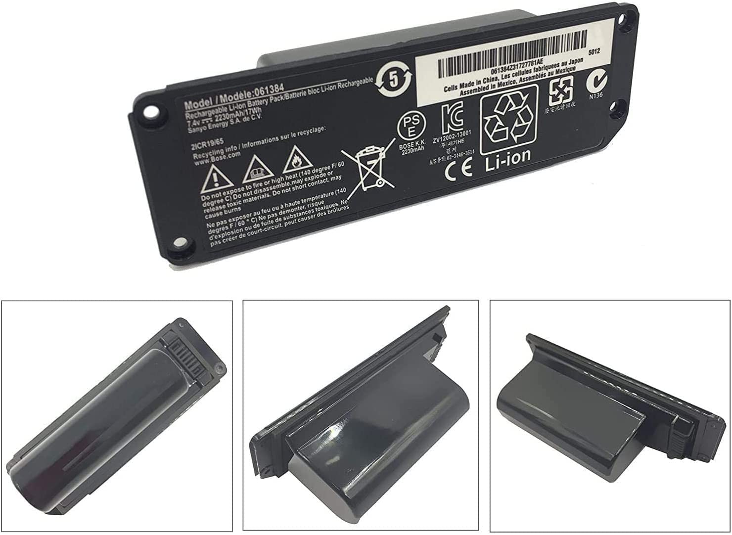 Soundlink Mini Battery Replacement 061384 Battery For Bose