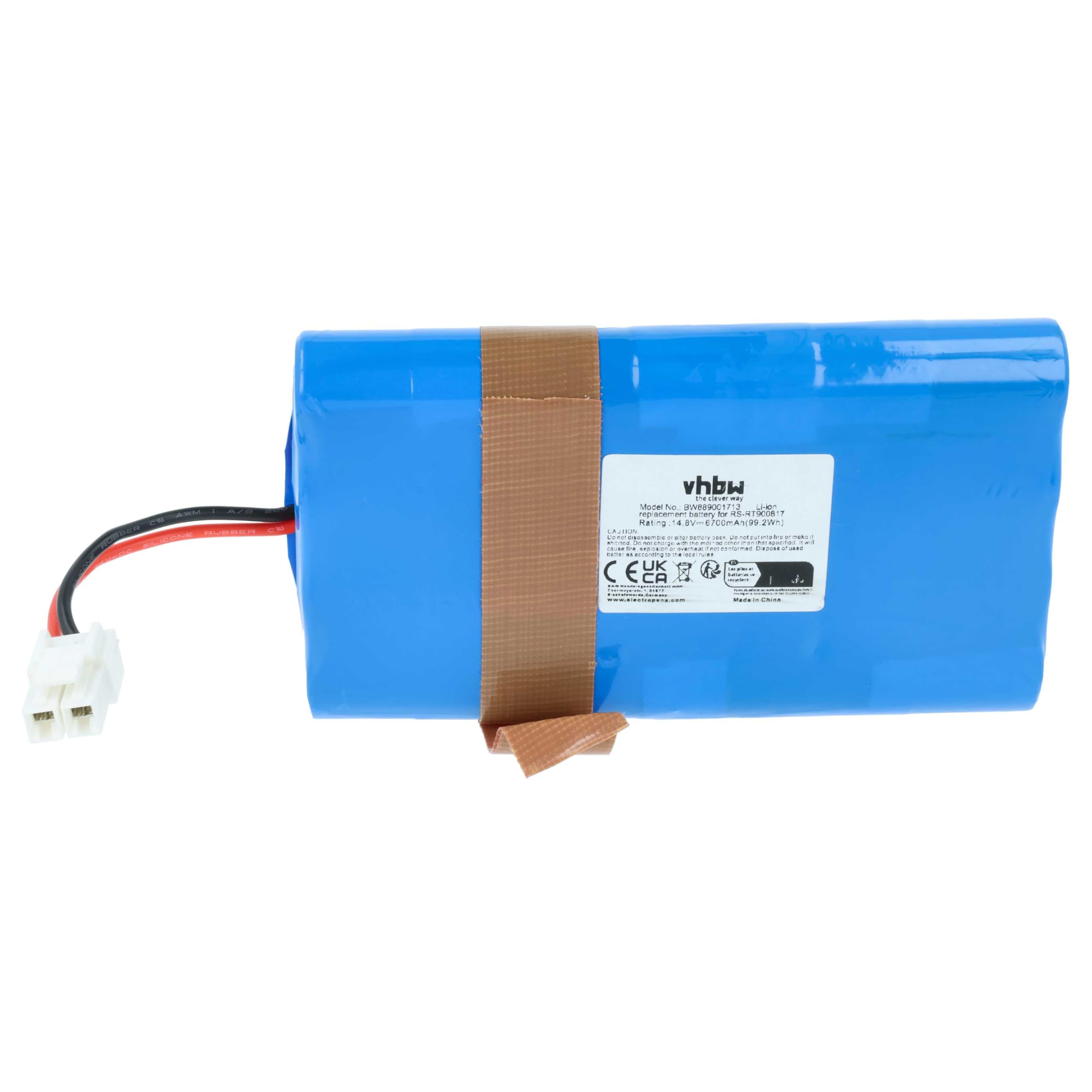 vhbw Batterie Remplacement pour Rowenta RS-RT900817