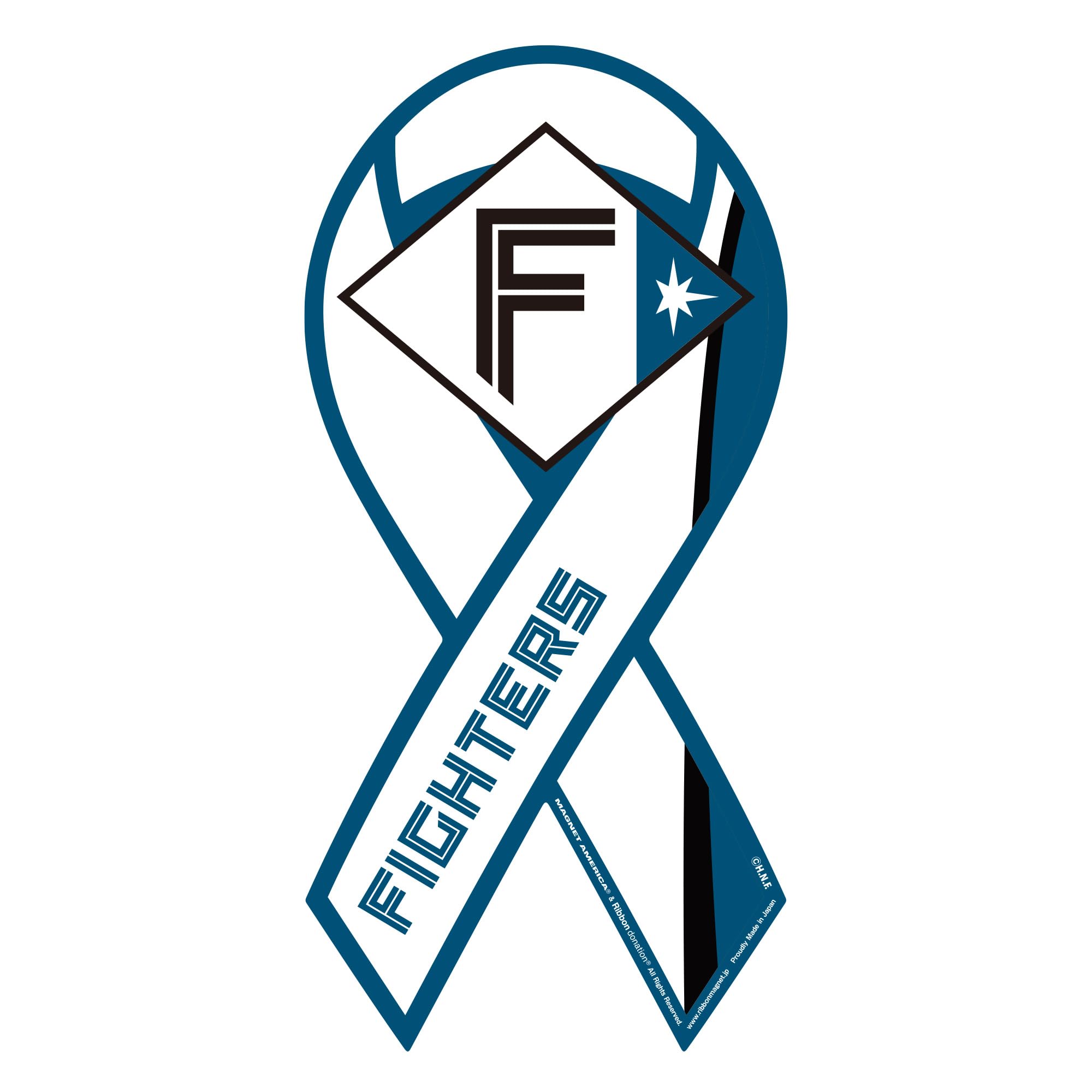 北海道日本ハムファイターズ RibbonMagnet リボンマグネット ホーム