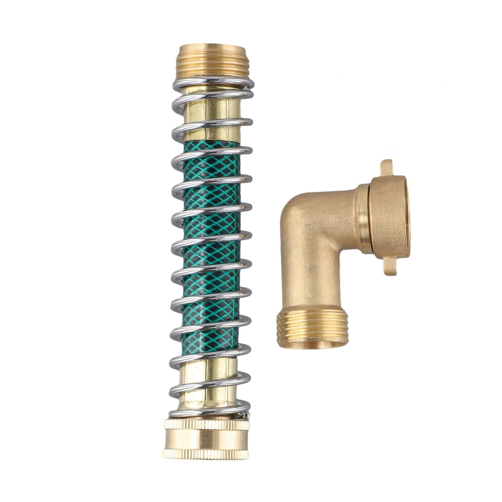 BEYOEE Brass Garden Hose Connector with 90 Degree Elbow for Enhanced Performance