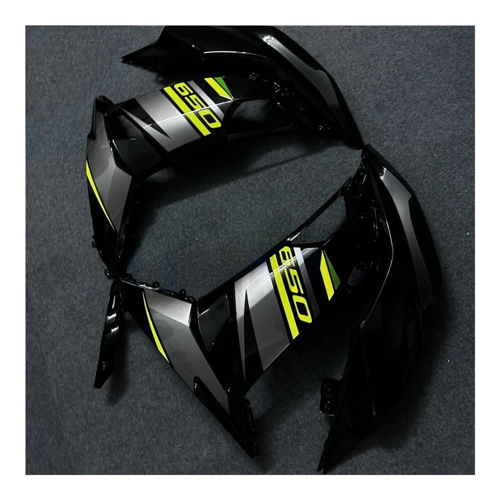 carenado lateral Kit carrocería con carenado lateral depósito combustible carcasa plástico ABS para motocicletas para 650 ER-6F EX650 2017 2018 2019