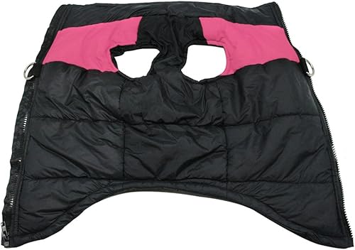 Miniatura 5 de Ropa de perro para perro grande abrigo de invierno chaqueta perros chaleco ropa para mascotas invierno XXL -7XL rosa azul colores Roupa cachorro