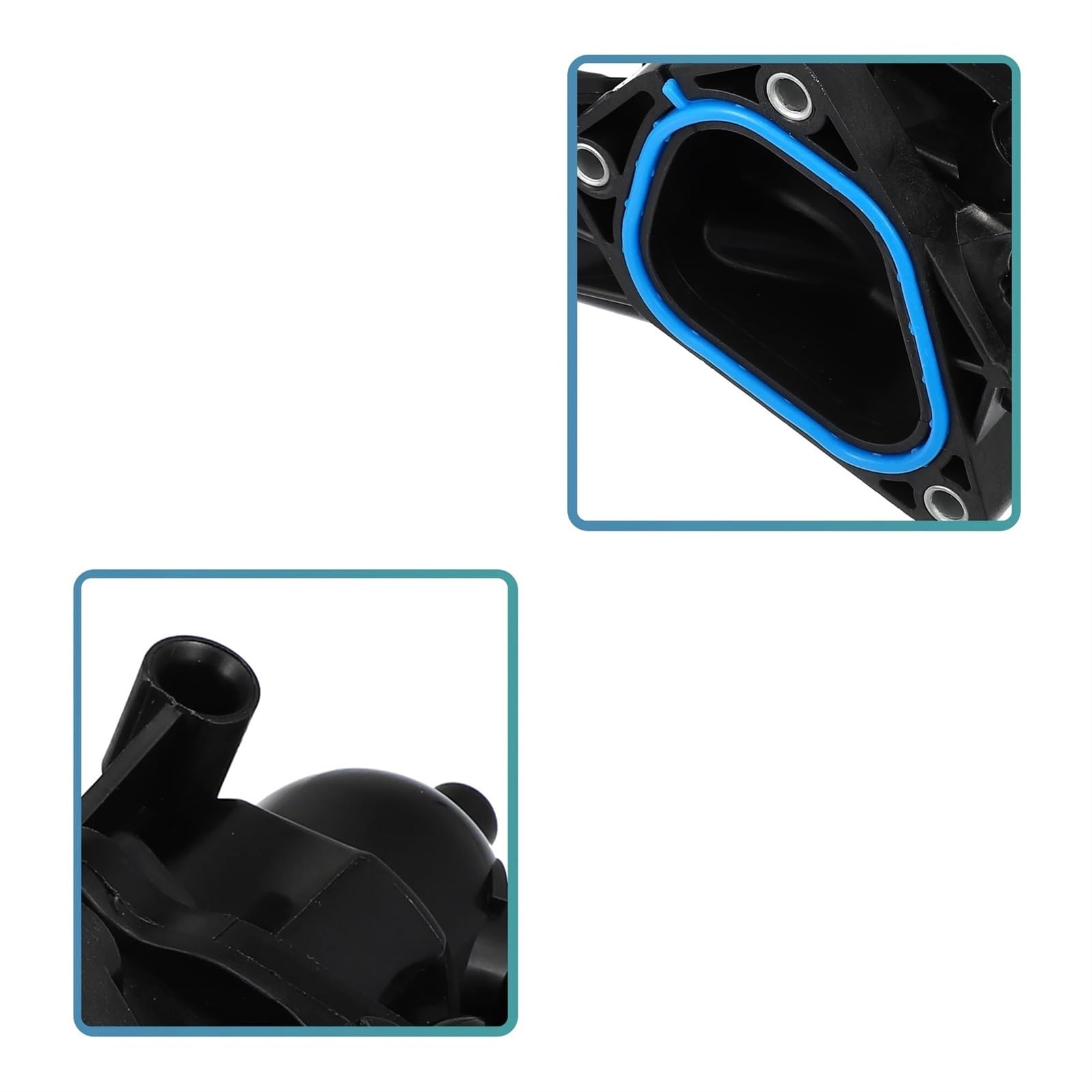 Obudowa termostatu płynu chłodzącego silnik do Mini Cooper 2010-2015 (numer referencyjny 11538674895). Akcesoria samochodowe.