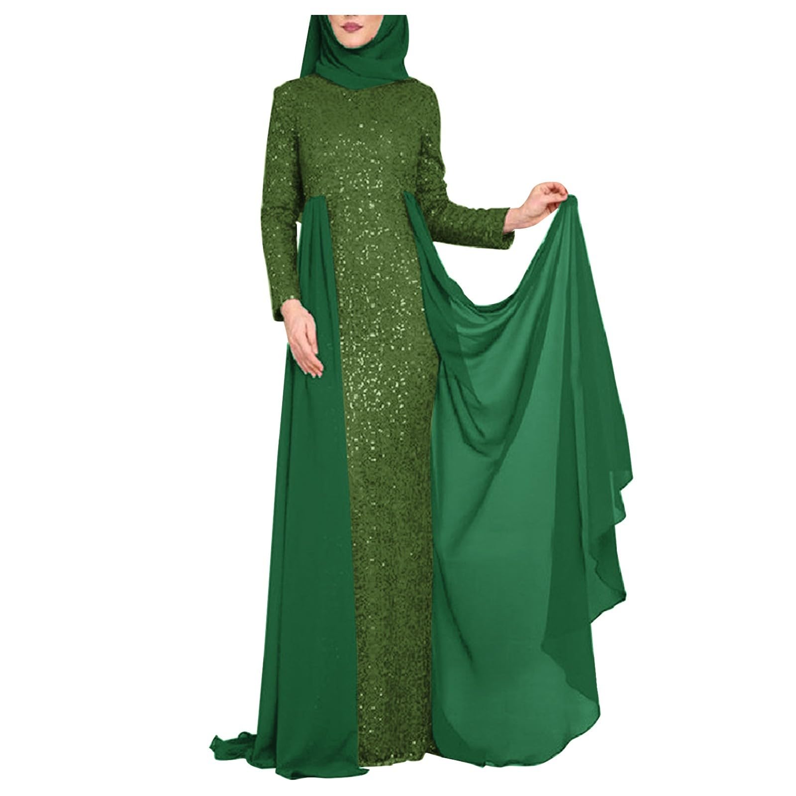 Vestido de Largo con Lentejuelas para Mujer Elegante y Ajustado para Eventos Formales de Noche