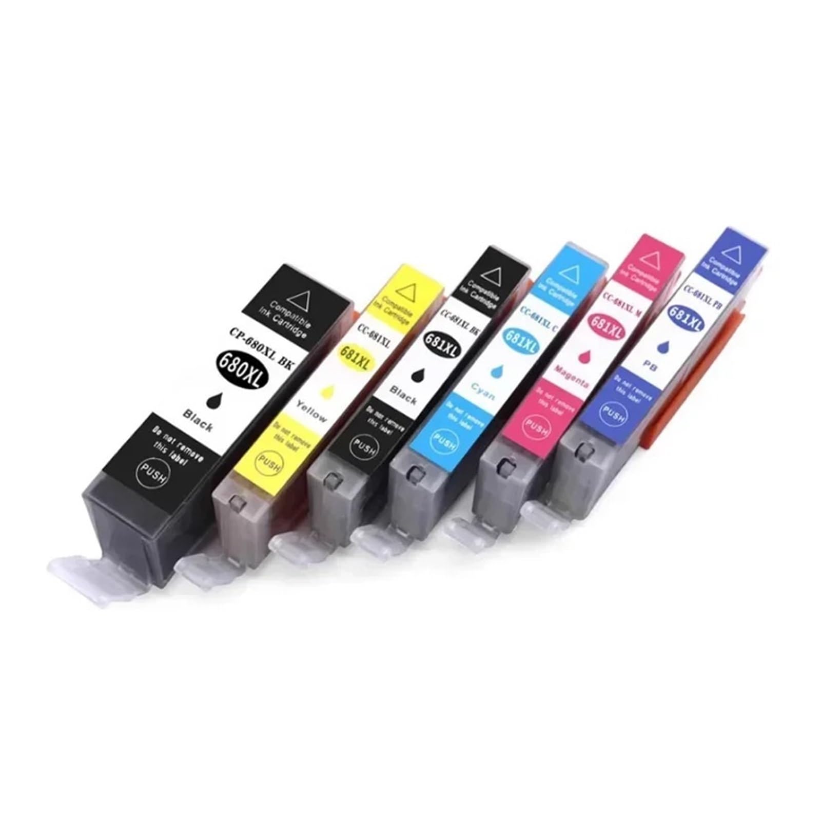 Cartucce D'inchiostro Ad Alta Resa 680XXL 681XXL Compatibili Con PIXMA Stampanti | Cartuccia d'inchiostro PGI-680XXL CLI-681XXL compatibile for PIXMA TS706 TR7560 TR8560 TS6160 TS6260(5Color 4set)