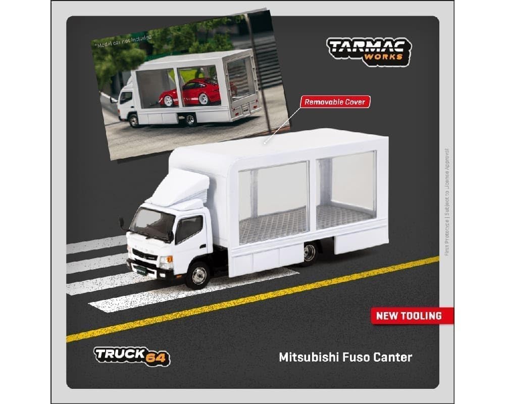 Amazon.com: 1/64 Tarmac Works Fuso Canter Mobile Display