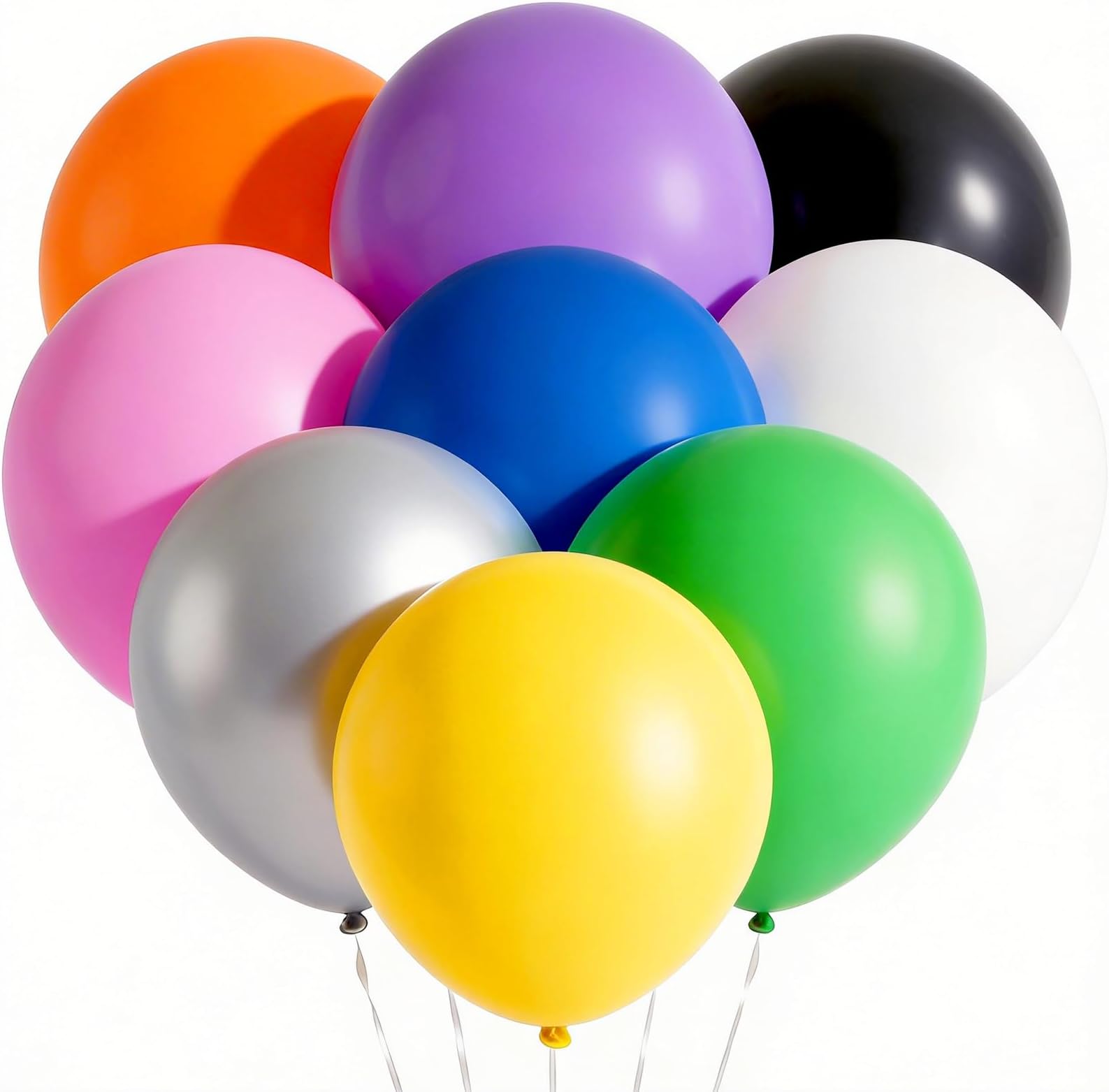 18 Inch Big Balloons Assorted Large Latex Balloon, 24pcs Giant Heavy Duty Balloons for Christmas Birthday Wedding Baby Shower Decorations