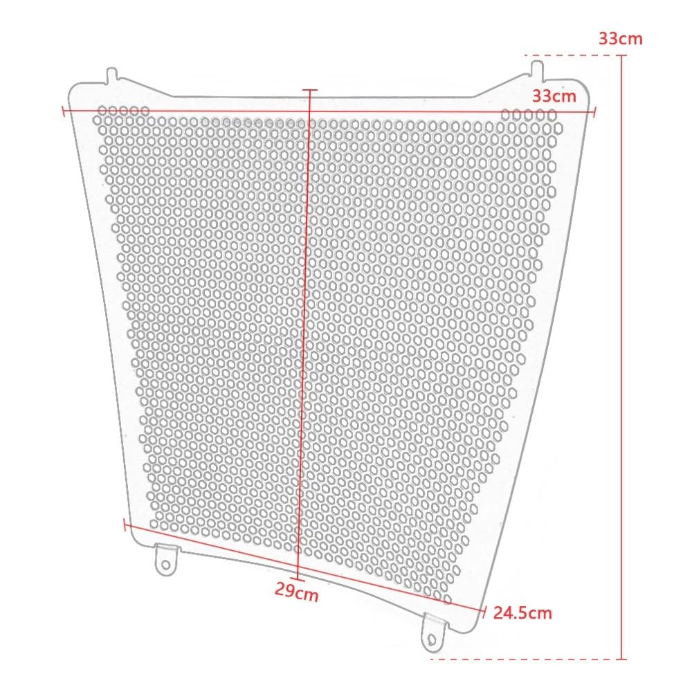 Per Per kt&m 990 RC R 2026 Pista 2026-Accessori moto Protezione griglia radiatore motore Griglia radiatore