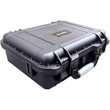 INNVO Waterproof Carrying Case for Starlink Mini, IP67 Shockproof Hard Shell Case with Custom Foam, Protective Travel Box for RV Camping Off-Grid Remote Work Black