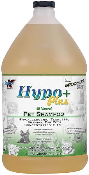 Double K Industries Groomers Edge Hypo+ Allergenic Shampoo Gallon