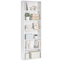 VASAGLE Libreria, Scaffale Libreria a 6 Ripiani