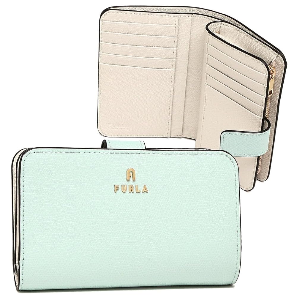 FURLA 二つ折り財布 カメリア WP00314 ARE000 Amazon | [フルラ] 二つ折り財布 カメリア Mサイズ グレー