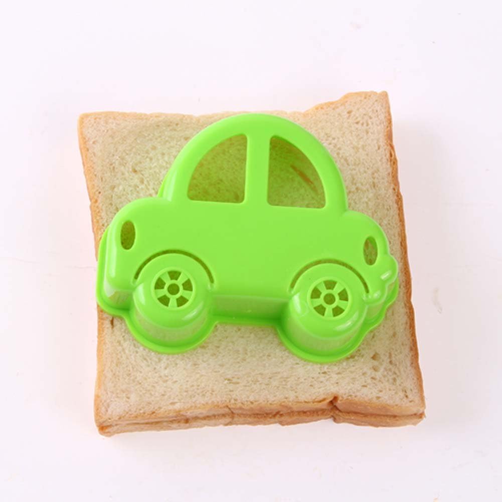 Creative DIY Car Shaped Bread Toast Mold Cutter Sandwich Maker for Breakfast Bento