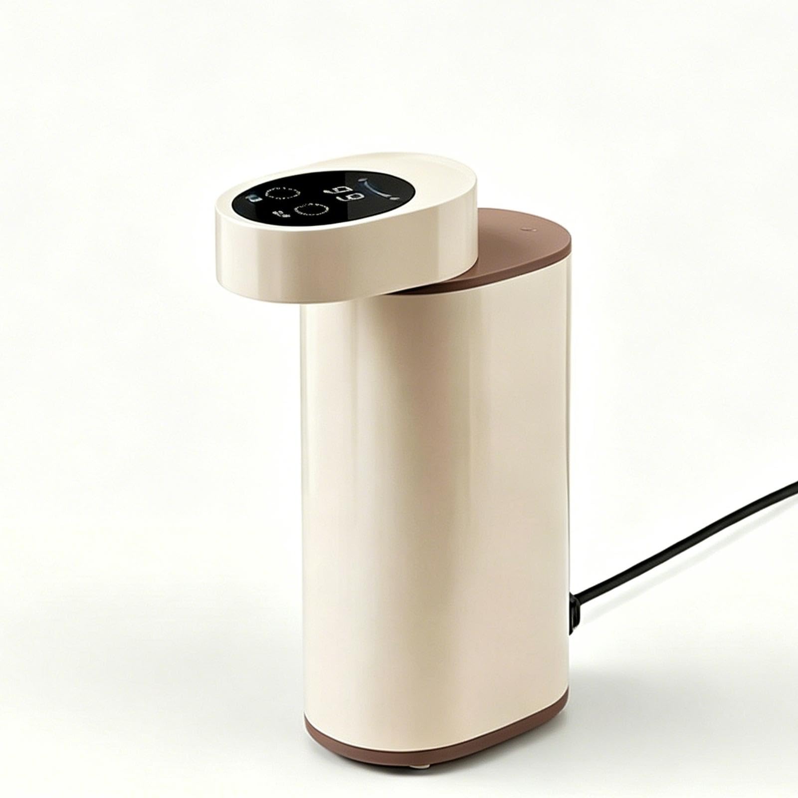 Countertop Water Dispenser with Bottle Adapter 5 Temperatures Instant Hot Water Dispenser Portable Appliance for Commuters, Students, Dorm Room Cream-image-26