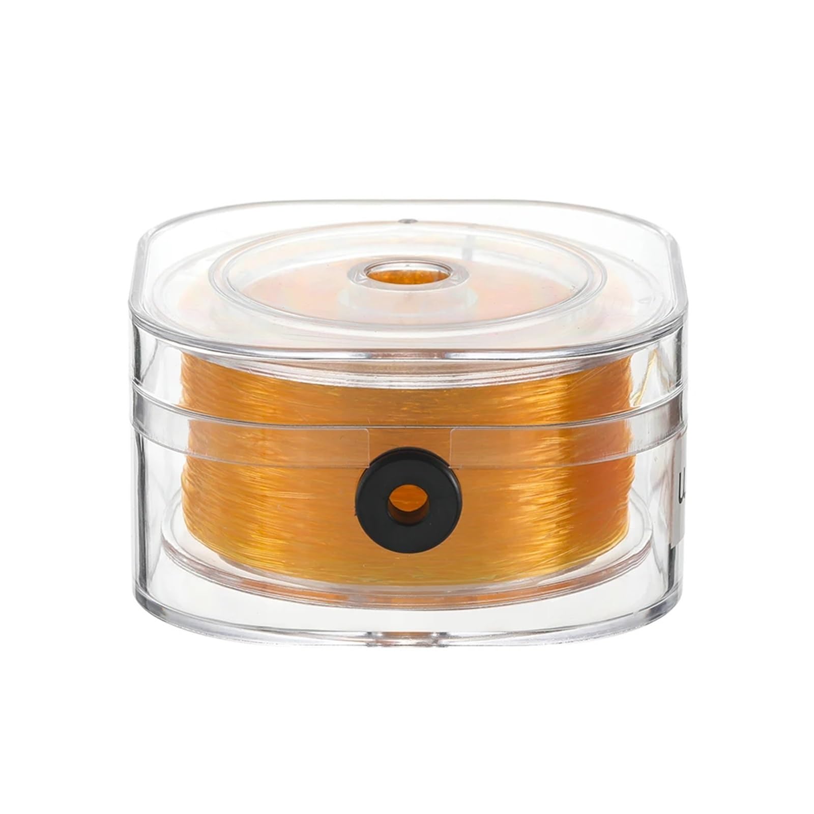 Elastic String for Bracelets 10Roll for Multiple Sizes Bead Thread Stretchy Cord for DIY Bracelet Necklaces Jewelry Making Findings(Yellow,0.5mmx120m)