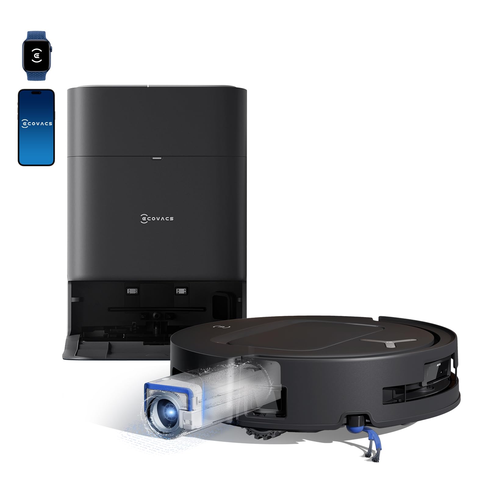 Amazon | 【ローラー式強力モップ】ECOVACS (エコバックス) DEEBOT T80