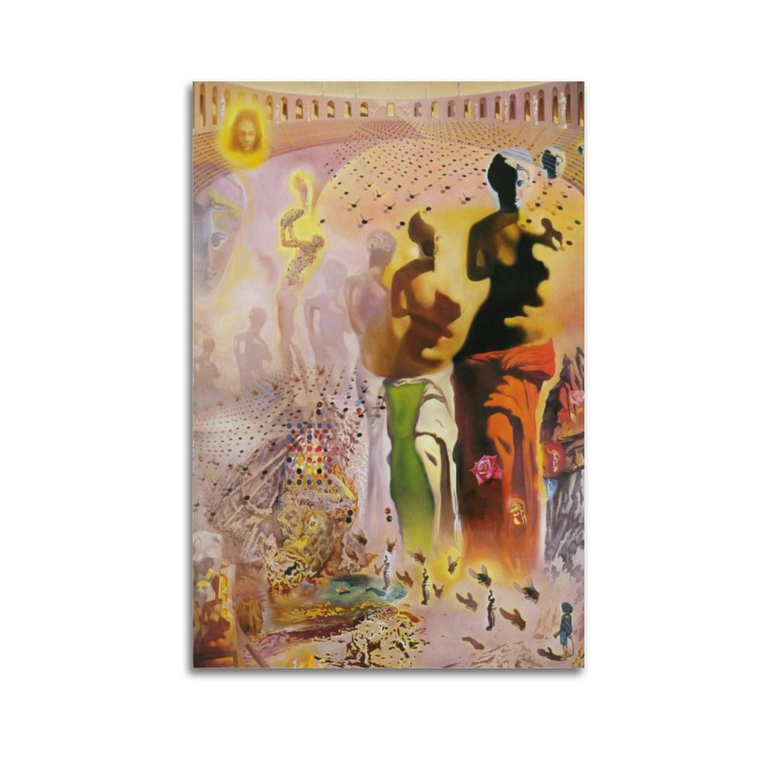 KANGZENG Salvador Dali Painter Works (Bullfighting) Art Posters Canvas Art And Wall Art Picture Print Modern Family Bedroom Decors 24x36inch(60x90cm)