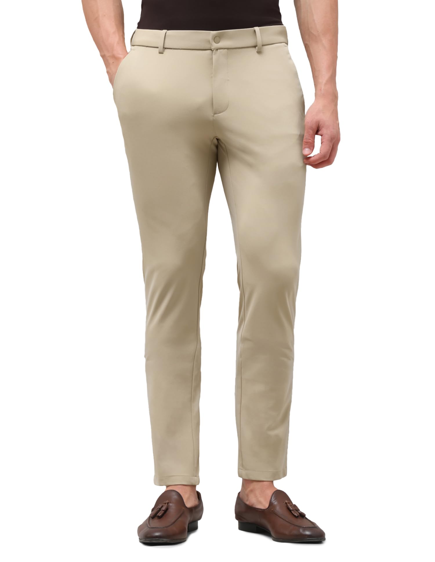 U.s.Polo Association Men's Austin Slim fit mid Rise Trousers-image-23