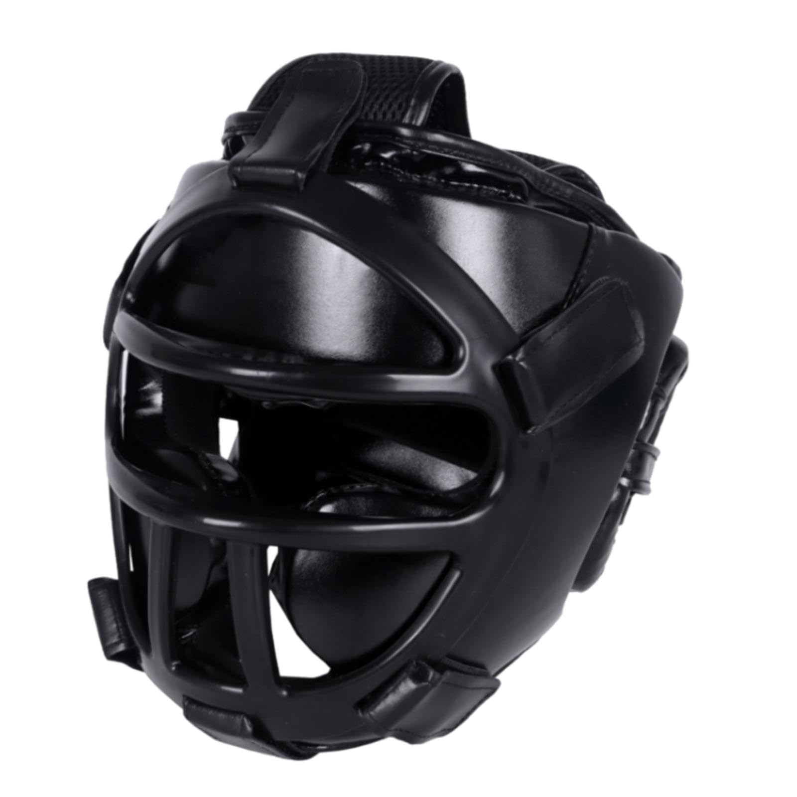 Casco unisex portatile per arti marziali, muay thai, karate, colore nero, M