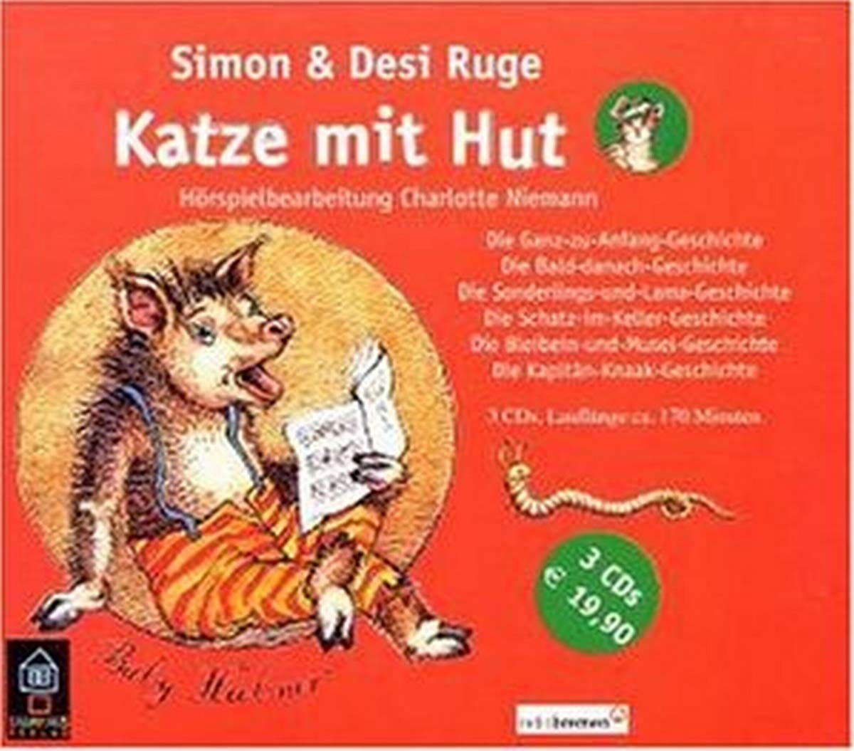 Katze mit Hut. 3 CDs: 170 Min.